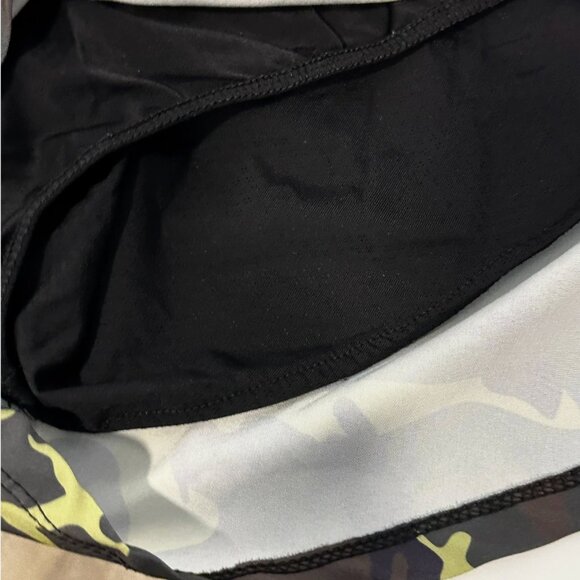 ChicknLegs Camouflage Pull-On Running Shorts Lined MultiColor Camo Print Size S - Picture 8 of 8